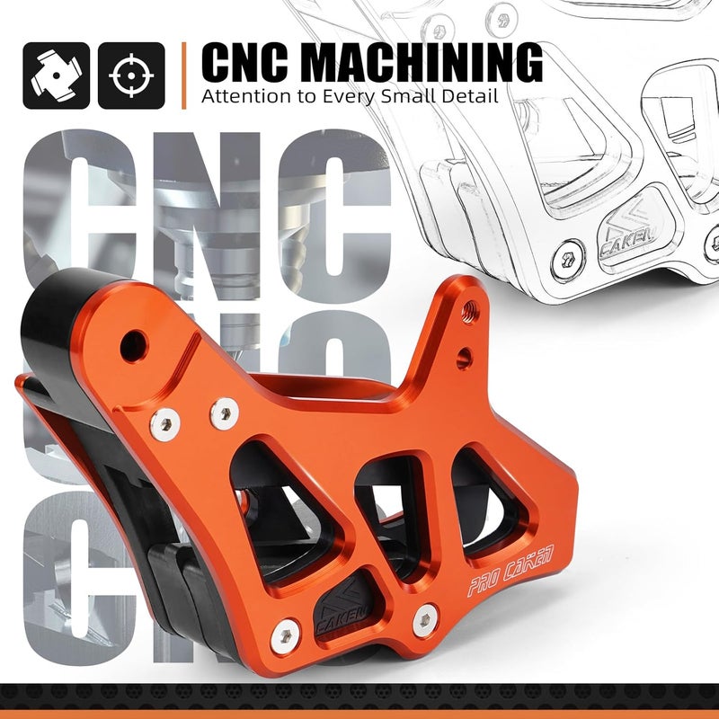 NICECNC Motorcycle Chain Guide Aluminum Compatible with KTM SX/SXF/XC/XCF/EXC/EXCF/XCW/TPI/SD/6D 125-530 2008-2023 85 SX 2018-2019 690 Enduro R/ABS 2010-2015 690 SMC/R/ABS 2010-2014,See Fitment - Image 2